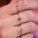 Les Bonbons - Forest green sapphire