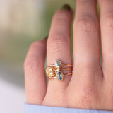 Les Bonbons - green teal sapphire