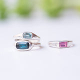 Silver Bold Grandeur - Petroleum tourmaline