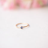 Les Bonbons - Tiny Sapphire Ring (different colors)