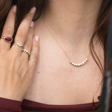 Golden Josefin necklace