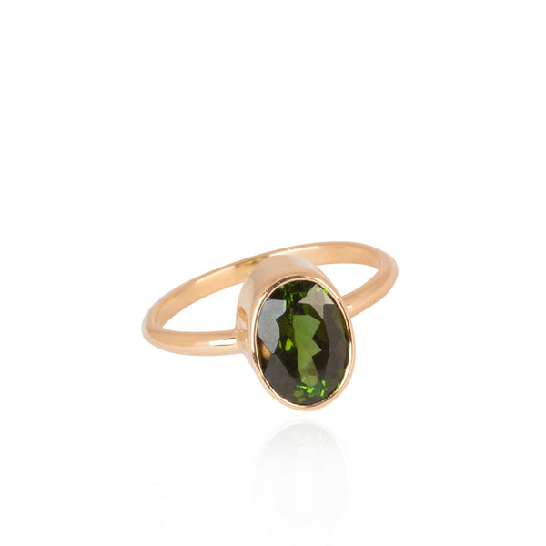 Les Grands -  Deep Green Oval Tourmaline