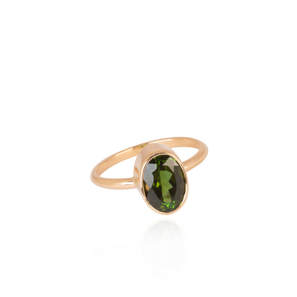 Les Grands -  Deep Green Oval Tourmaline