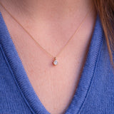 Golden Luise - Pale Blue Aquamarine
