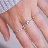 Silver Bonbons - Mint Tourmaline