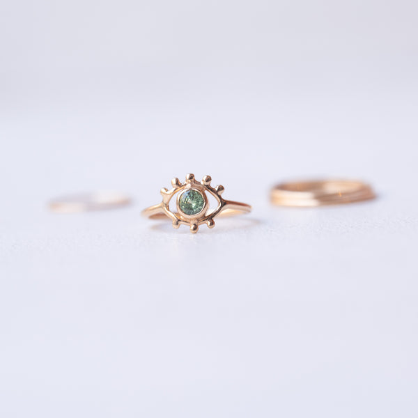 Golden Eye - Green Tourmaline