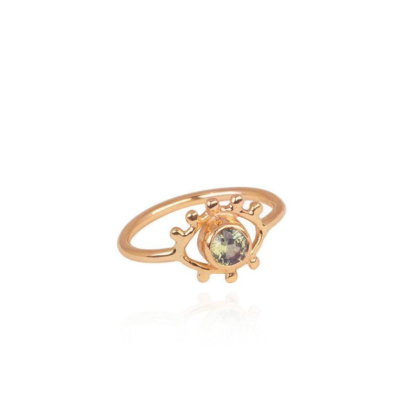 Golden Eye - Green Tourmaline