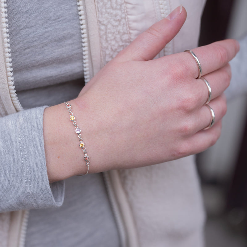 Silver Corinne Bracelet