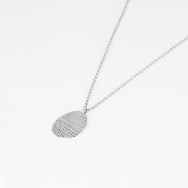 Les Vivants - Traces silver necklace