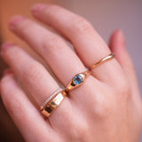 Bold Bonbons - Round Teal Sapphire