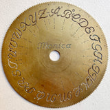 Machine engraving