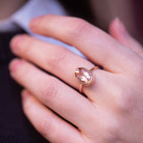 Les Grands -  Oval Pink Morganite