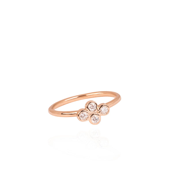 mini diamant ring caroline hjerpe i 18k guld