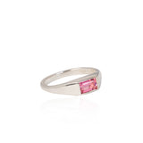 Silver Bold Bonbons - Blush Pink Sapphire
