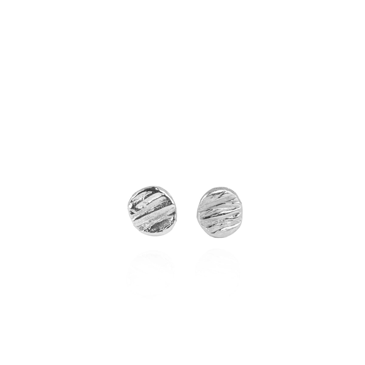 caroline hjerpe silver stud earrings
