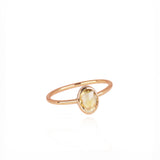 Les Bonbons - Rose Cut Yellow Sapphire