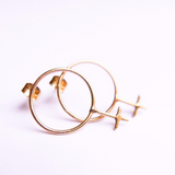 Golden Kimberly earrings
