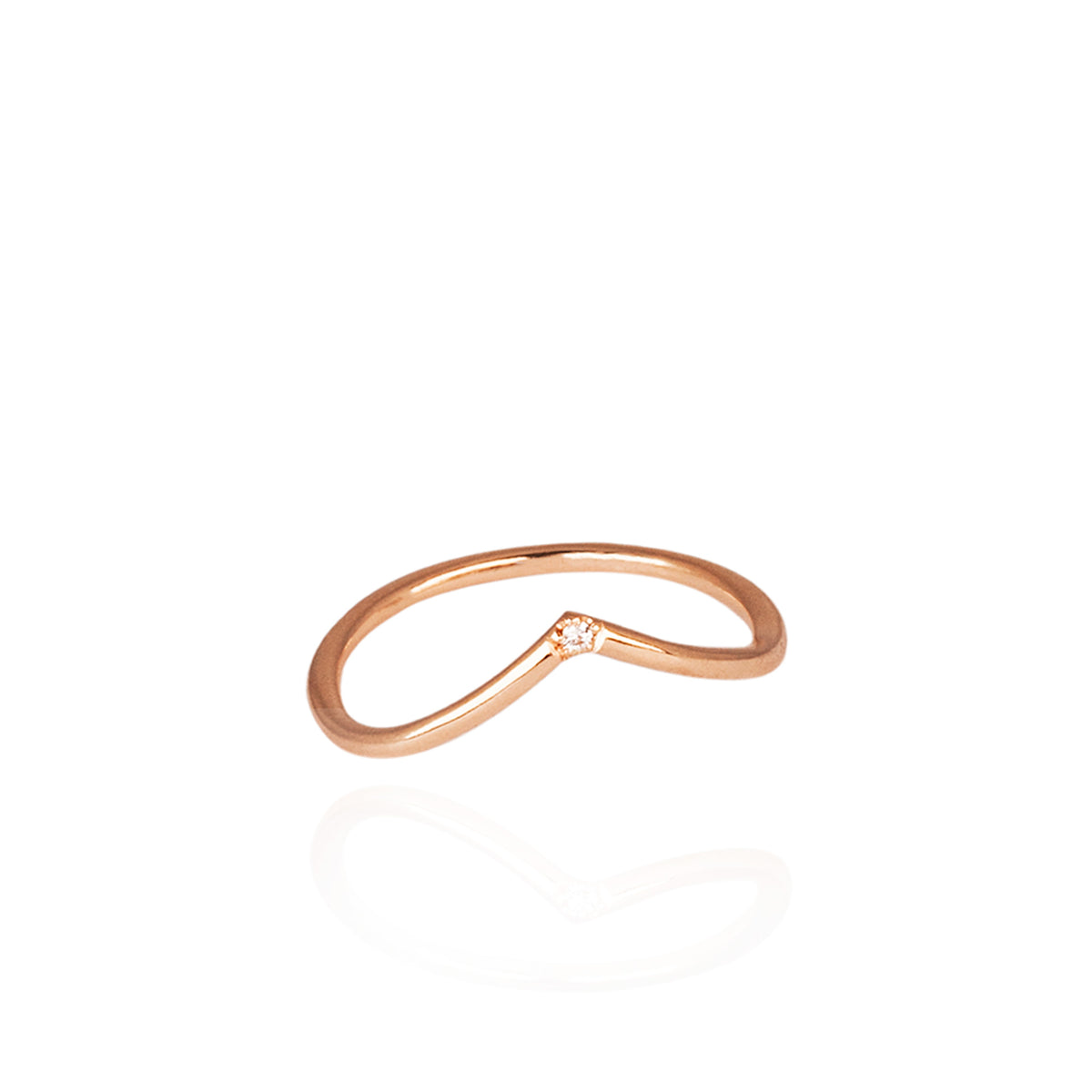 gold stacking ring