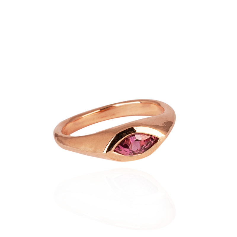 Chunky Eye Pink Sapphire