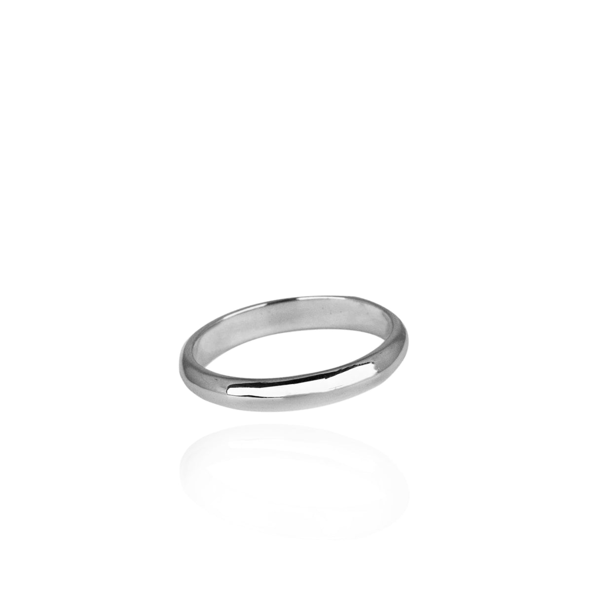 white gold men ring